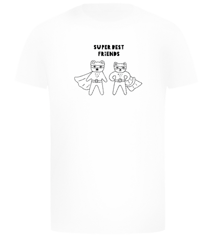 Super BBF Design - Comfort boys fitted t-shirt_WHITE_front