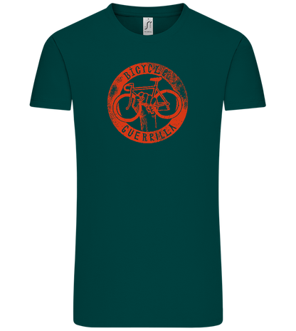Bicycle Guerrilla Design - Comfort Unisex T-Shirt_GREEN EMPIRE_front
