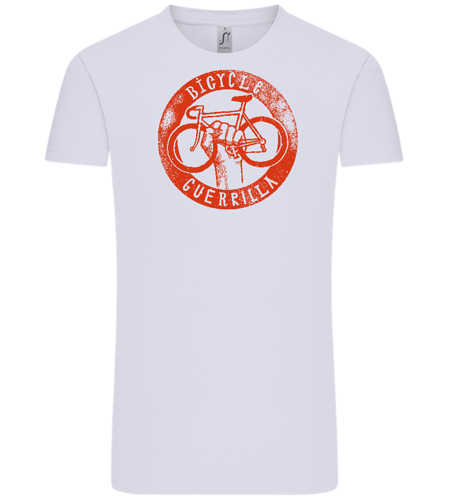 Bicycle Guerrilla Design - Comfort Unisex T-Shirt_LILAK_front