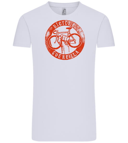 Bicycle Guerrilla Design - Comfort Unisex T-Shirt_LILAK_front