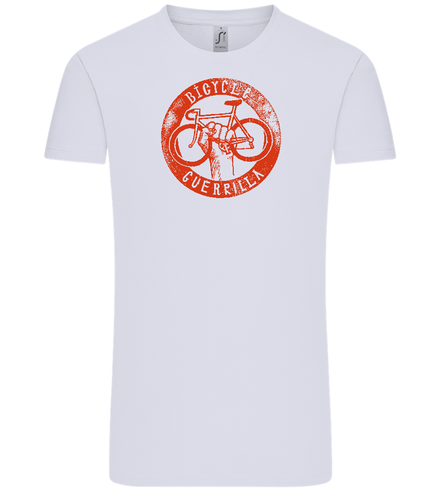 Bicycle Guerrilla Design - Comfort Unisex T-Shirt_LILAK_front