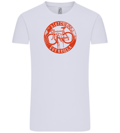 Bicycle Guerrilla Design - Comfort Unisex T-Shirt_LILAK_front