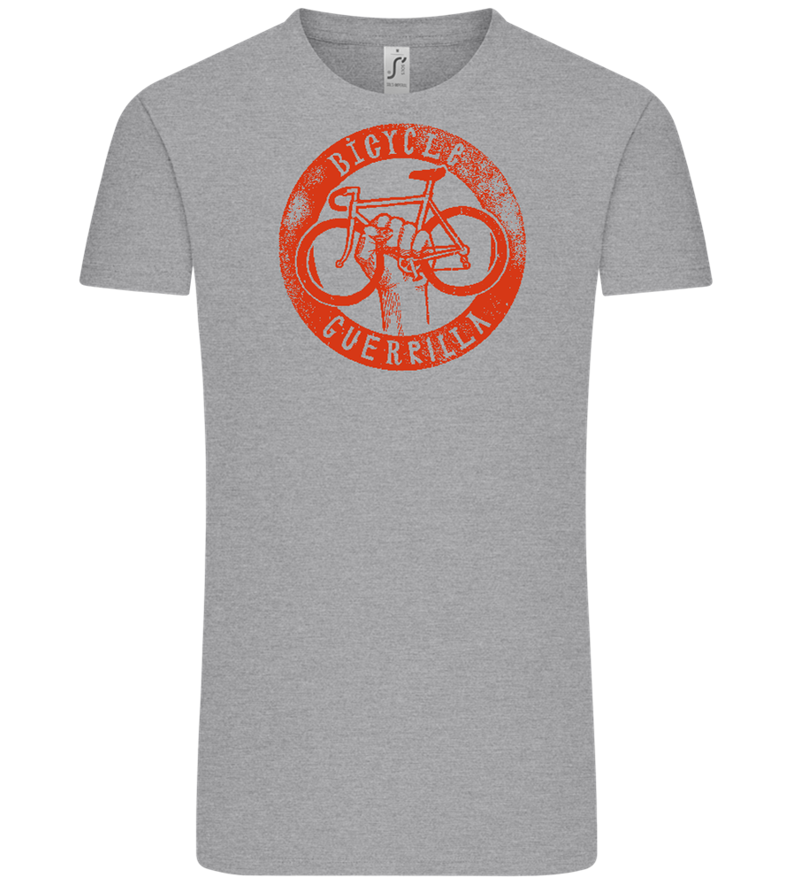 Bicycle Guerrilla Design - Comfort Unisex T-Shirt_ORION GREY_front