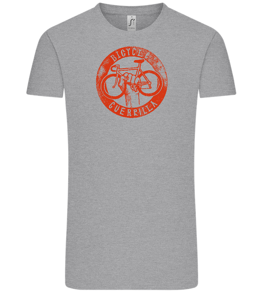 Bicycle Guerrilla Design - Comfort Unisex T-Shirt_ORION GREY_front