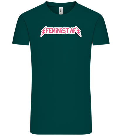 Feminist AF Design - Comfort Unisex T-Shirt_GREEN EMPIRE_front