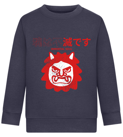 Immortal Soul Design - Comfort Kids Sweater_FRENCH NAVY_front