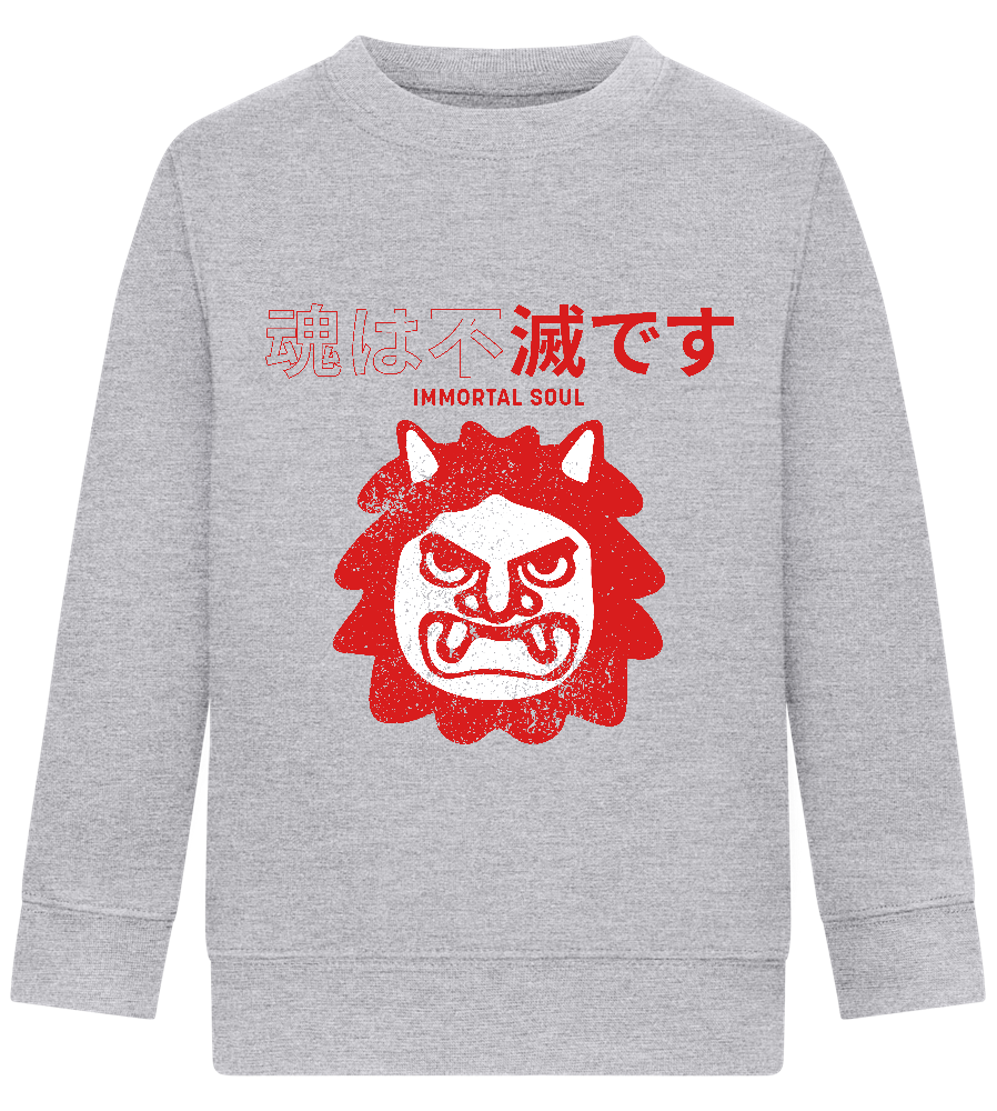 Immortal Soul Design - Comfort Kids Sweater_ORION GREY II_front