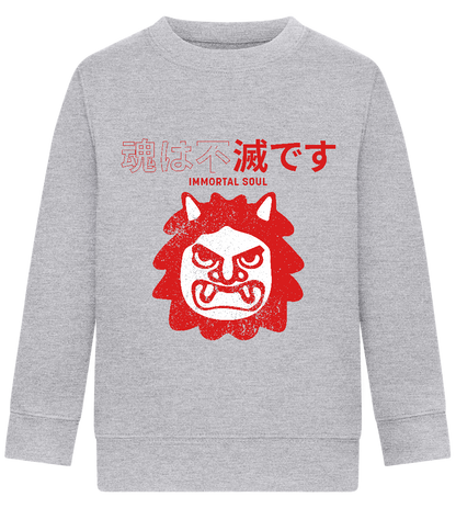 Immortal Soul Design - Comfort Kids Sweater_ORION GREY II_front