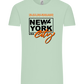 The City That Never Sleeps Design - Comfort Unisex T-Shirt_ICE GREEN_front