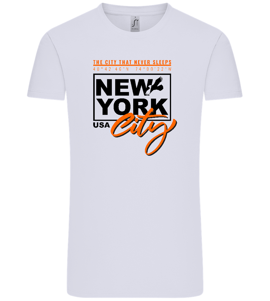 The City That Never Sleeps Design - Comfort Unisex T-Shirt_LILAK_front