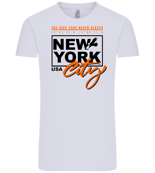 The City That Never Sleeps Design - Comfort Unisex T-Shirt_LILAK_front