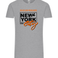The City That Never Sleeps Design - Comfort Unisex T-Shirt_ORION GREY_front
