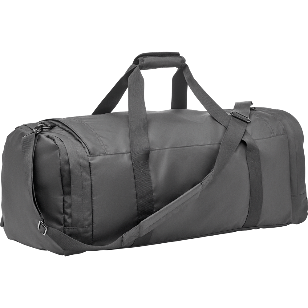 Large Sports Bag in 300D RPET_BLACK_DETAILEDIMAGE_front_3