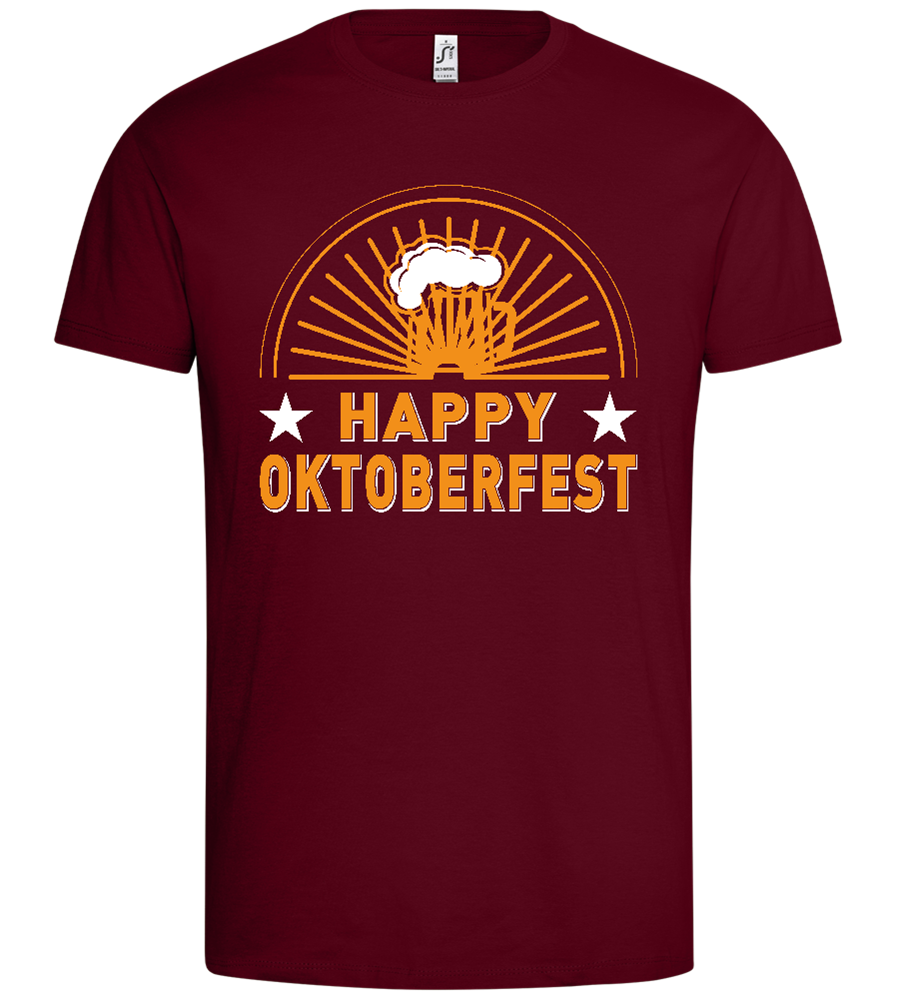 Happy Oktoberfest Design - Premium men's t-shirt_CHILE_front