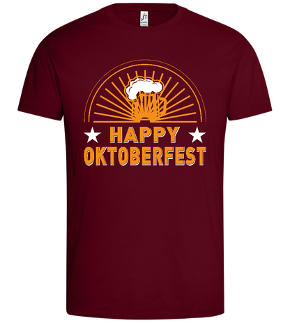 Happy Oktoberfest Design - Premium men's t-shirt_CHILE_front