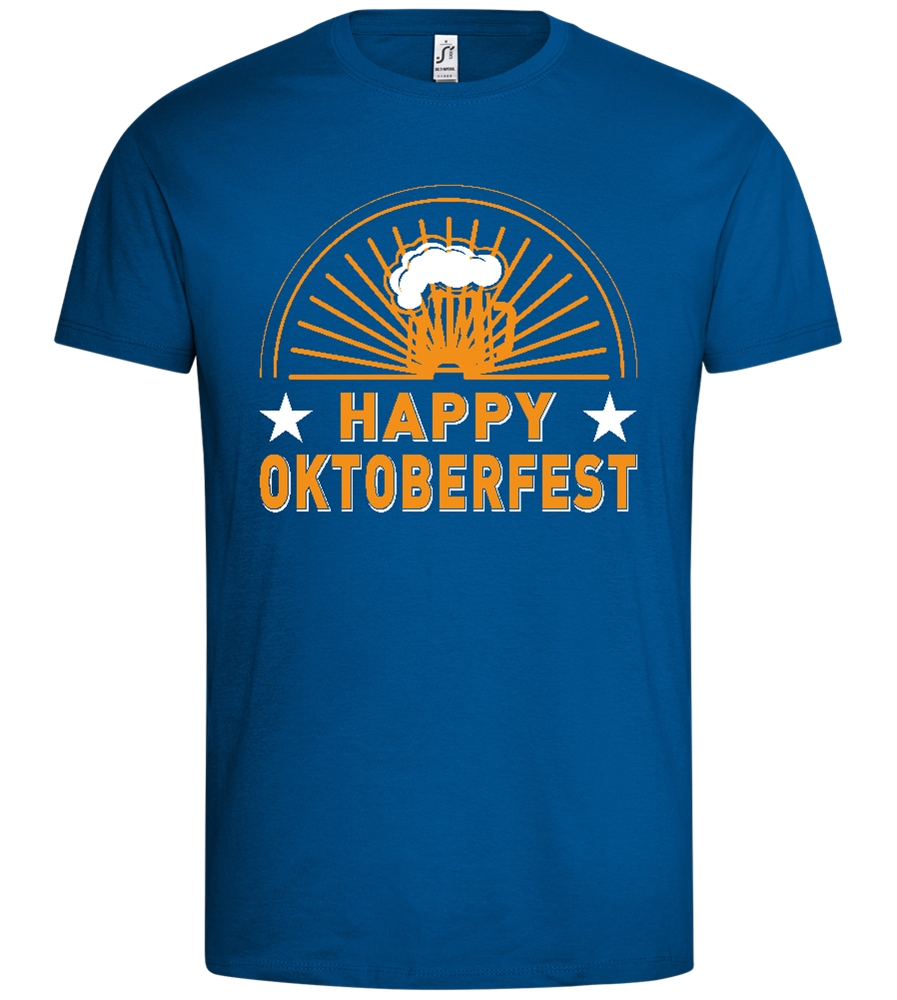 Happy Oktoberfest Design - Premium men's t-shirt_ROYAL_front