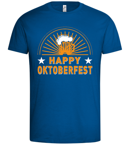 Happy Oktoberfest Design - Premium men's t-shirt_ROYAL_front