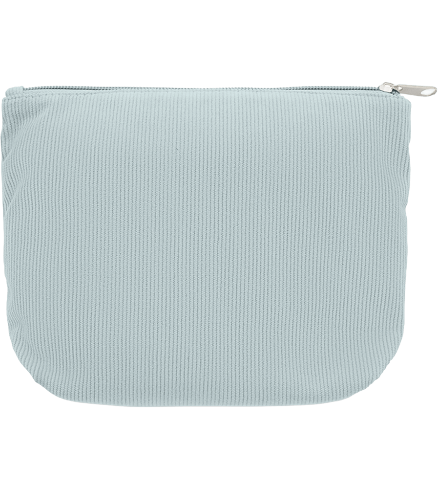 Corduroy Cosmetic Bag_BABY BLUE_back