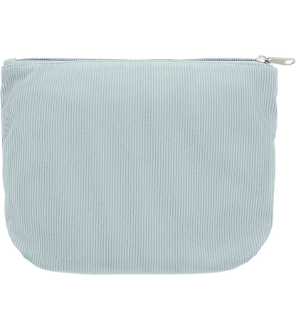Corduroy Cosmetic Bag_BABY BLUE_back
