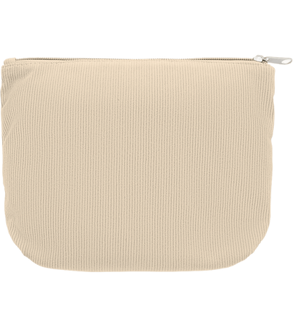 Corduroy Cosmetic Bag_BEIGE_back