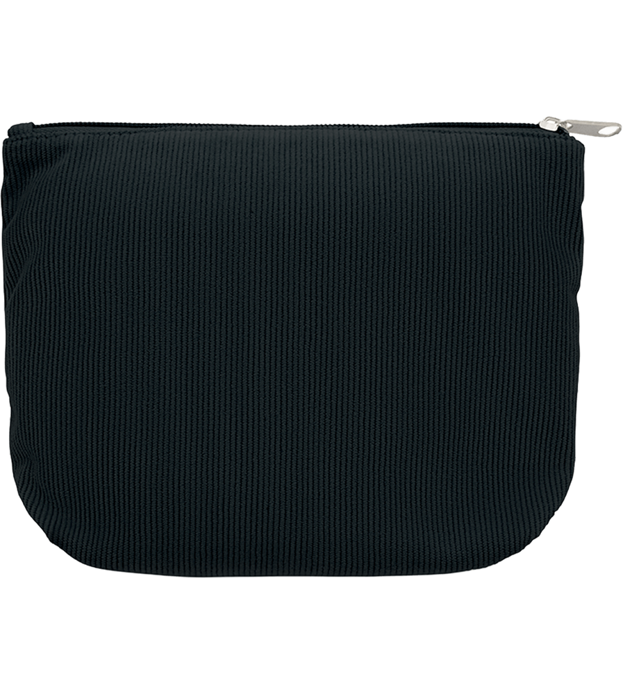 Corduroy Cosmetic Bag_BLACK_back