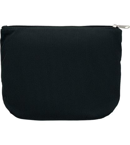 Corduroy Cosmetic Bag_BLACK_back