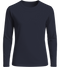 Premium Women´s long sleeve shirt_FRENCH NAVY_front
