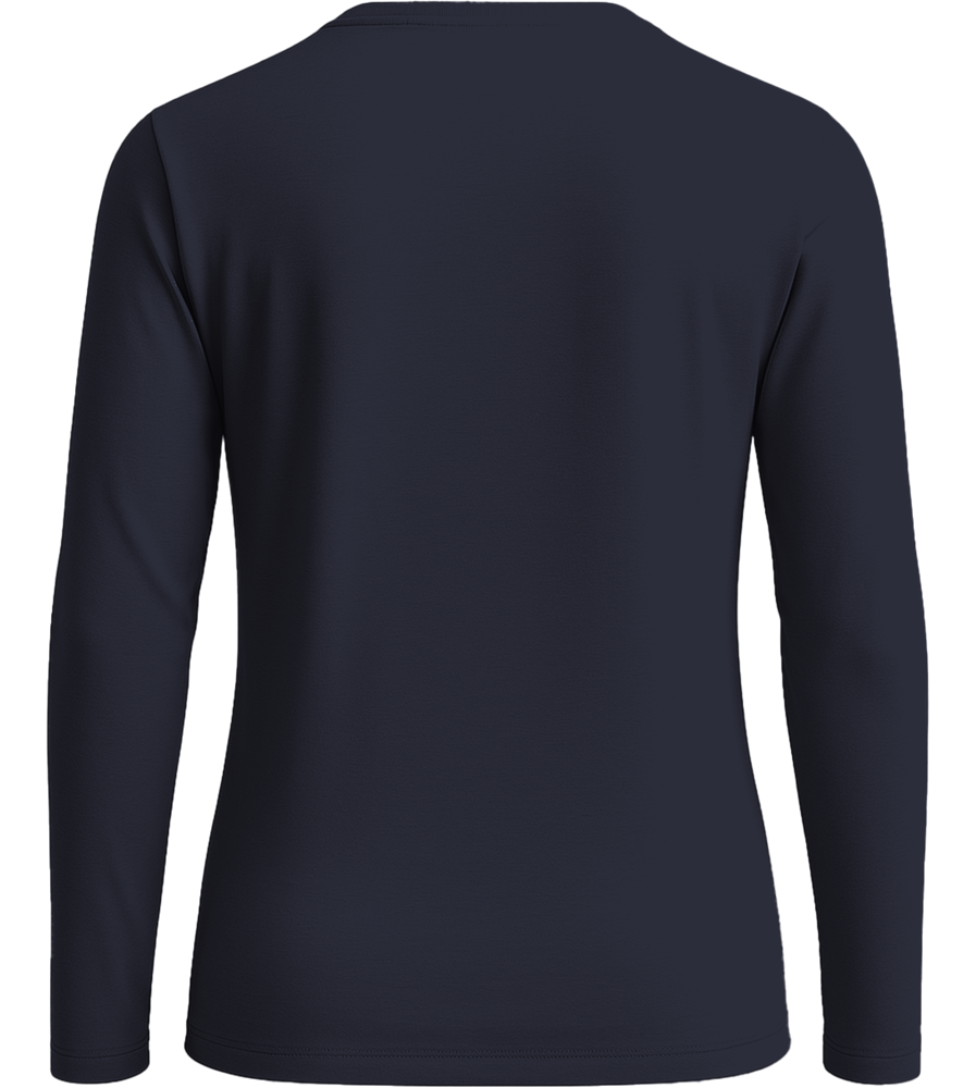 Premium Women´s long sleeve shirt_FRENCH NAVY_back