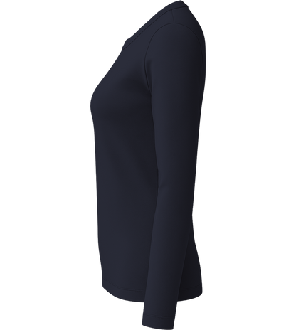 Premium Women´s long sleeve shirt_FRENCH NAVY_left