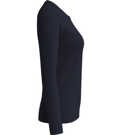 Premium Women´s long sleeve shirt_FRENCH NAVY_right