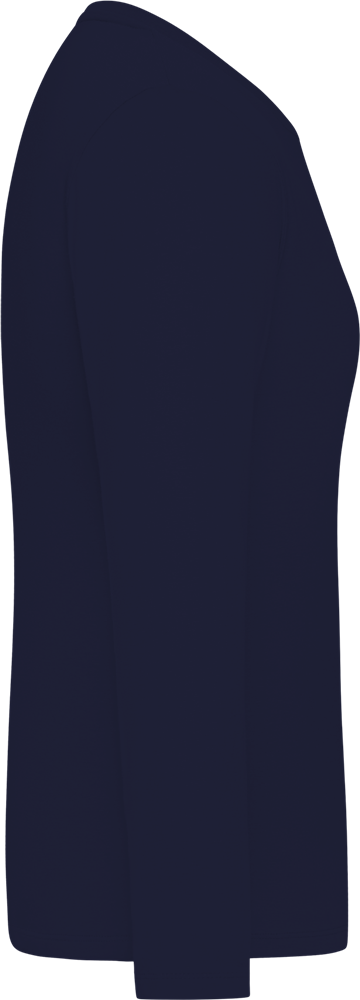 Premium Women´s long sleeve t-shirt_FRENCH NAVY_right