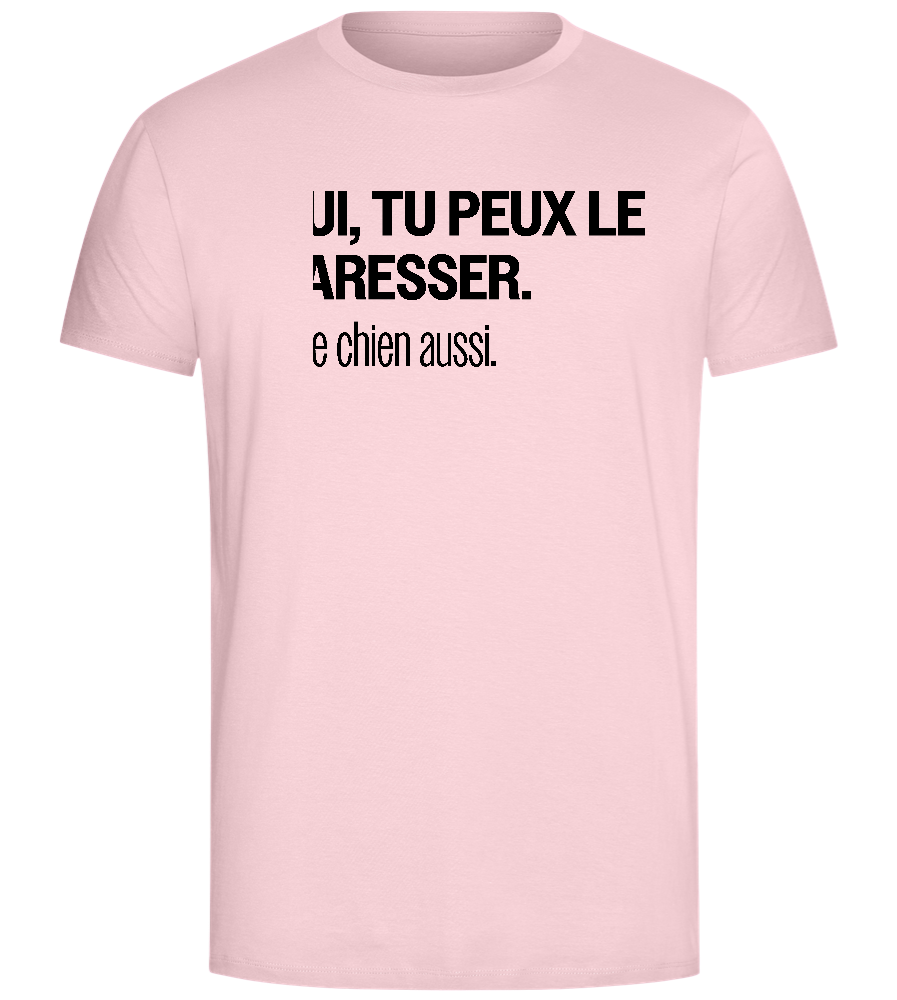 Tu Peux le Caresser Design - Comfort Unisex T-Shirt_CANDY PINK_front