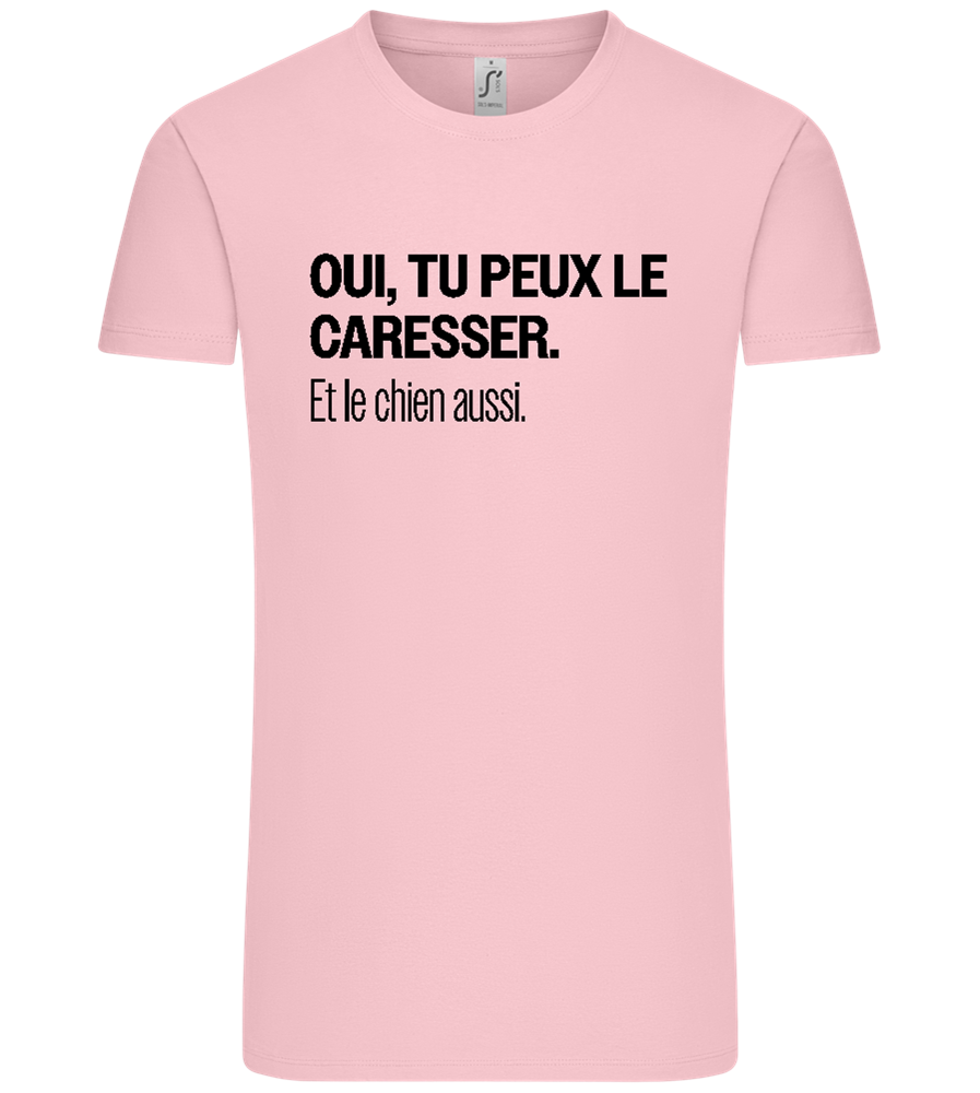 Tu Peux le Caresser Design - Comfort Unisex T-Shirt_CANDY PINK_front