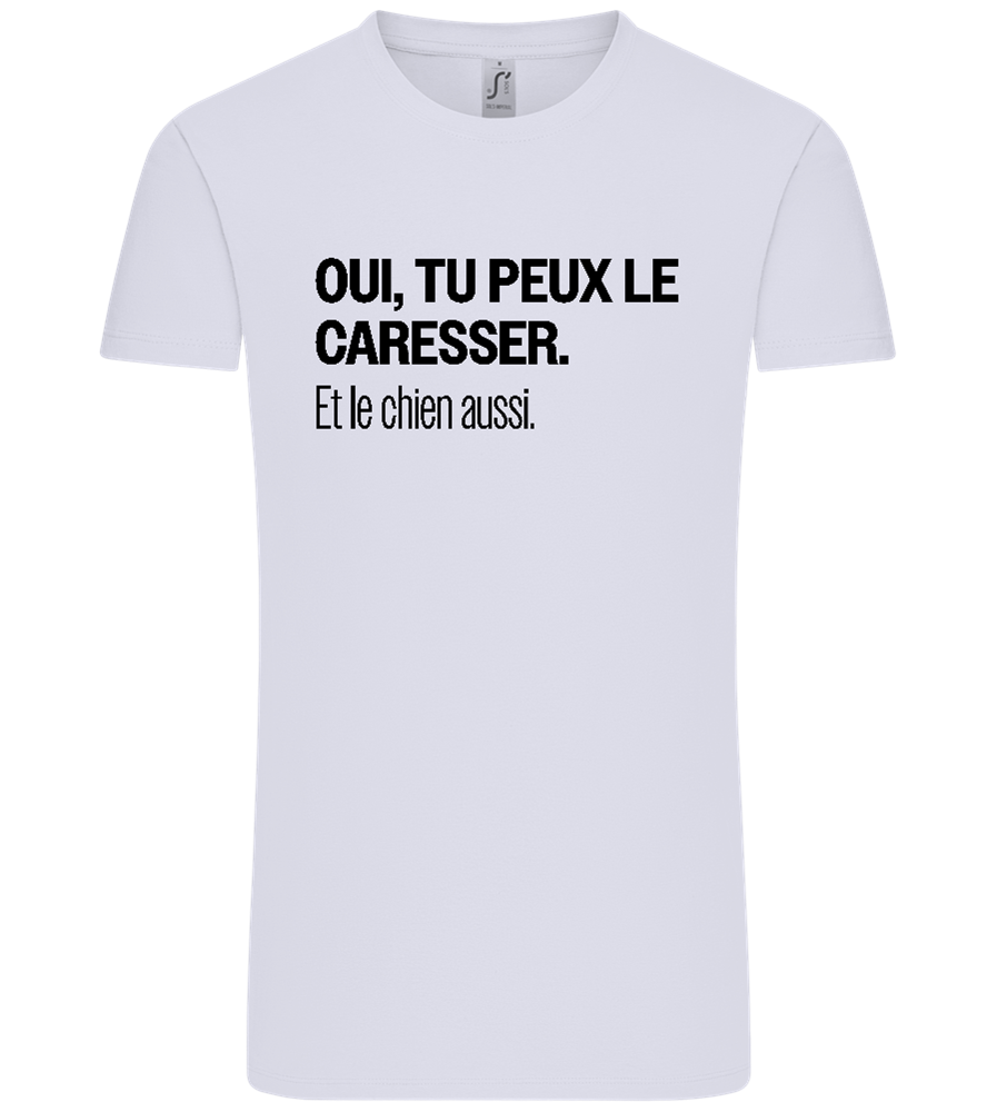 Tu Peux le Caresser Design - Comfort Unisex T-Shirt_LILAK_front