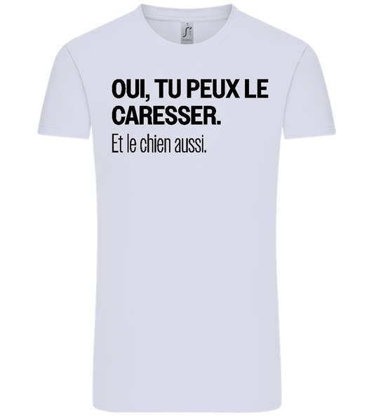 Tu Peux le Caresser Design - Comfort Unisex T-Shirt_LILAK_front