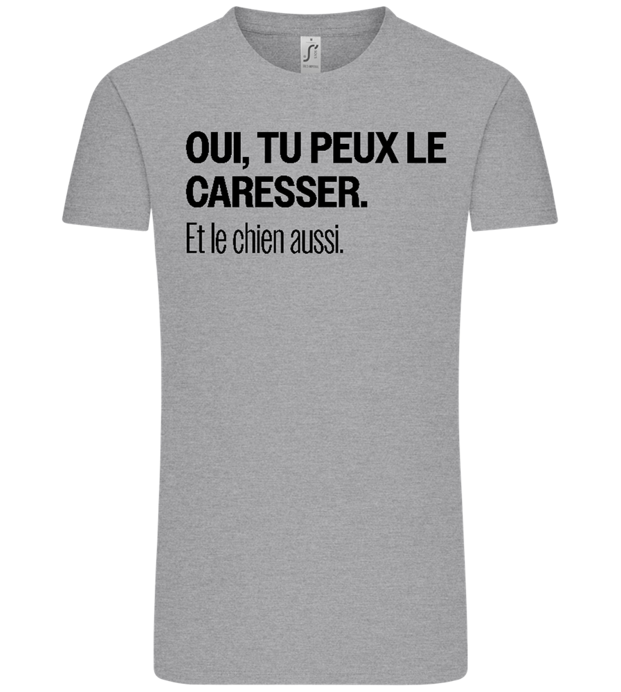 Tu Peux le Caresser Design - Comfort Unisex T-Shirt_ORION GREY_front