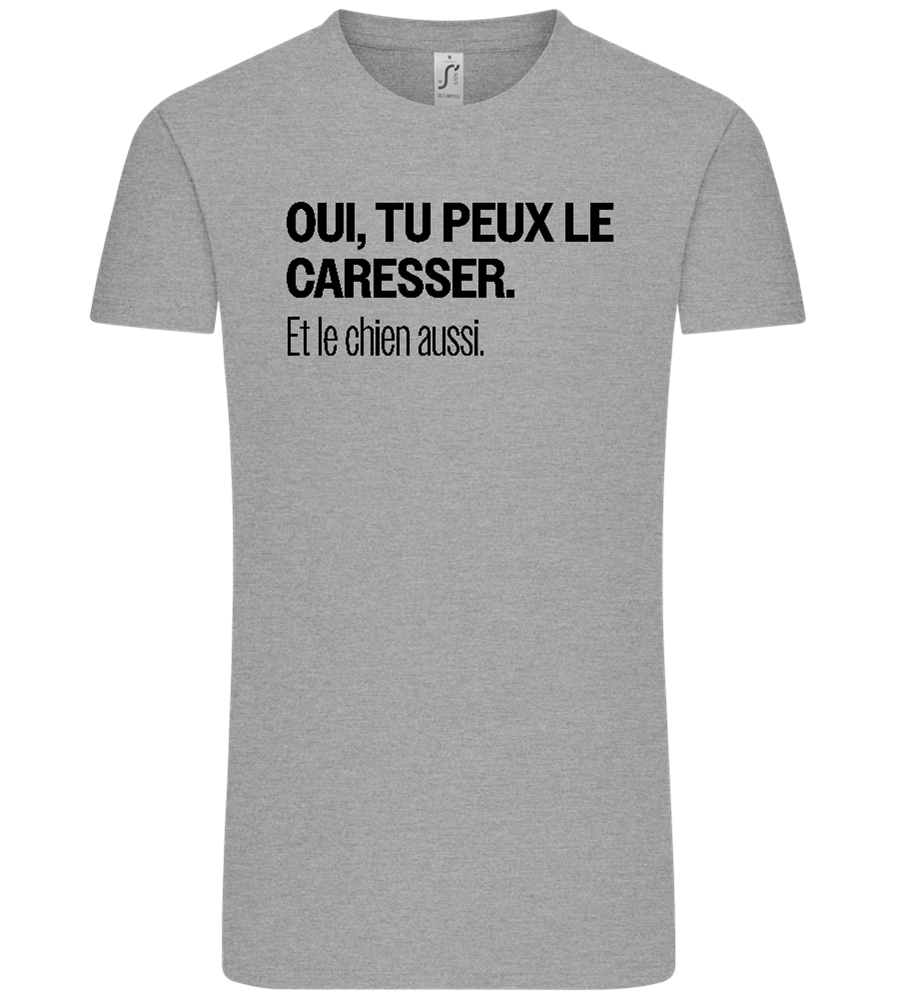 Tu Peux le Caresser Design - Comfort Unisex T-Shirt_ORION GREY_front