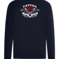 Tattoo Love Death Design - Comfort unisex sweater_FRENCH NAVY_front