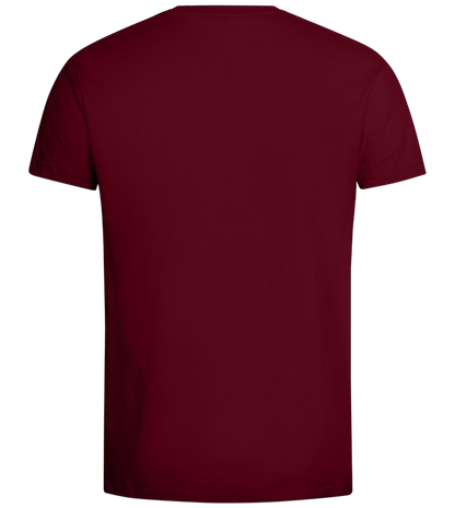 Box Box Box Design - Premium men's t-shirt_CHILE_back