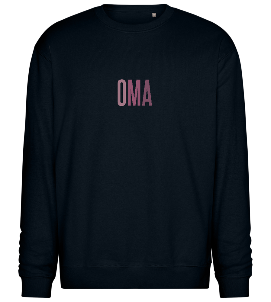 Oma Titel Design - Comfort Essential Unisex Sweater_BLACK_front