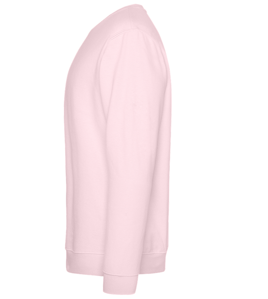 Oma Titel Design - Comfort Essential Unisex Sweater_LIGHT PEACH ROSE_left