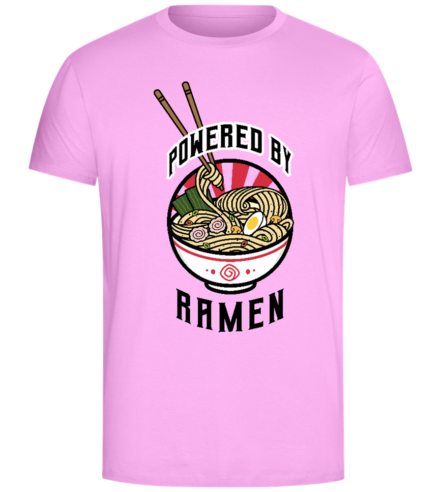 Powered by Ramen Design - Comfort Unisex T-Shirt_CANDY PINK_front