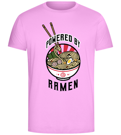 Powered by Ramen Design - Comfort Unisex T-Shirt_CANDY PINK_front