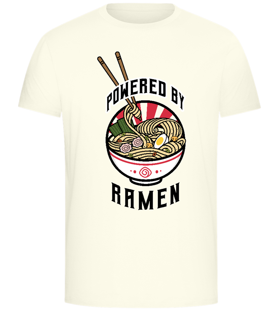 Powered by Ramen Design - Comfort Unisex T-Shirt_ECRU_front