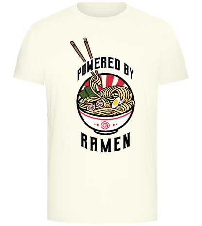 Powered by Ramen Design - Comfort Unisex T-Shirt_ECRU_front