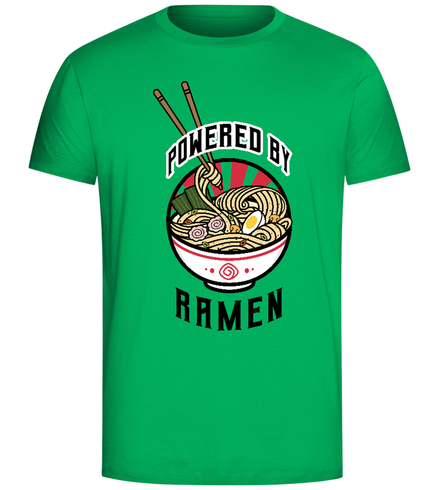 Powered by Ramen Design - Comfort Unisex T-Shirt_SPRING GREEN_front