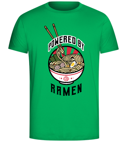 Powered by Ramen Design - Comfort Unisex T-Shirt_SPRING GREEN_front