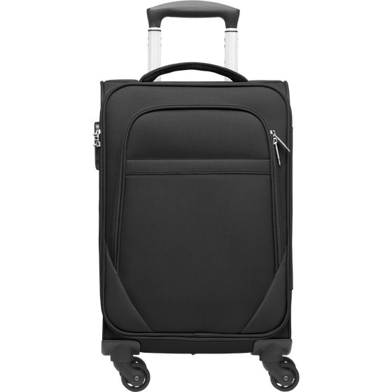 Soft Trolley with compartment_BLACK_front