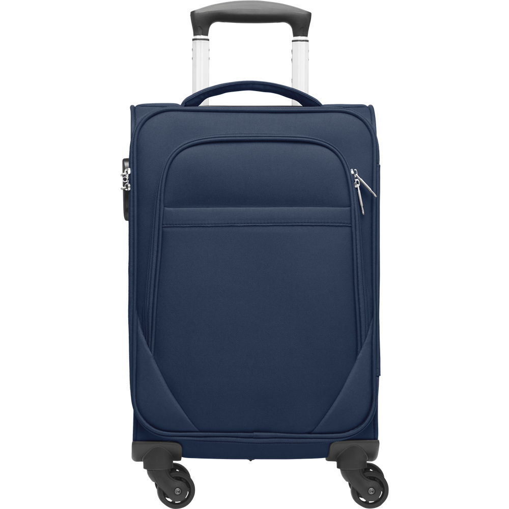 Soft Trolley with compartment_BLUE_front