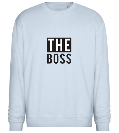 The Boss Design - Comfort Essential Unisex Sweater_CREAMY BLUE_front